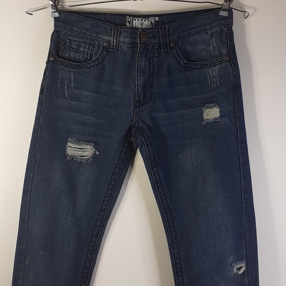 M.Gordon Men's Blue Jeans W32 L32 - Picture 1 of 16